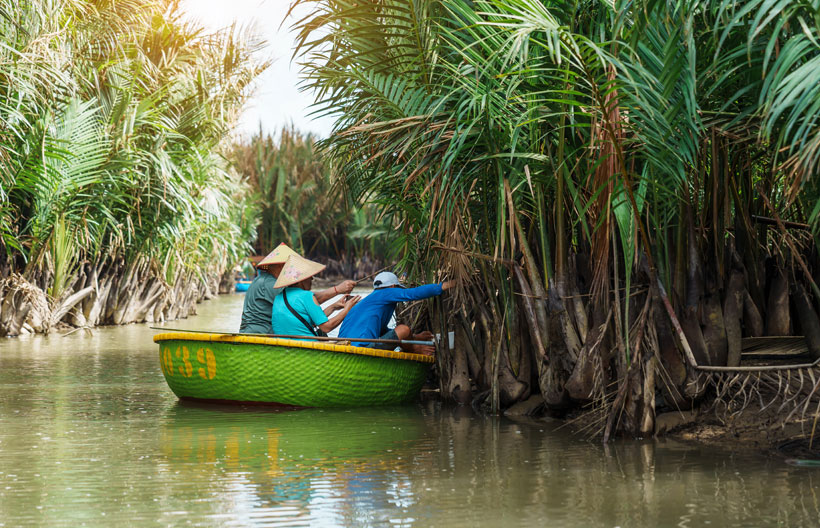 ทัวร์เวียดนามกลาง ดานัง ฮอยอัน บานาฮิลล์ เมืองโบราณฮอยอัน วัดหลินอิ๋ง ล่องเรือกระด้ง 4 วัน 3 คืน สายการบินแอร์เอเชีย