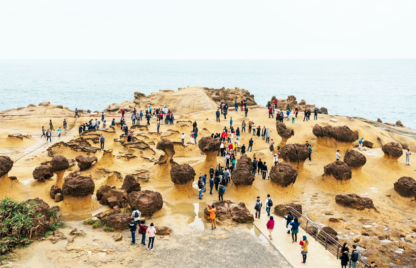 ทัวร์ไต้หวัน ไทเป ไท่ผิงซาน ทะเลสาบสุริยันจันทรา อุทยานเหย๋หลิ่ว  ท่าเรือประมงเจิ้นปิง นั่งรถไฟปองปอง 6 วัน 4 คืน สายการบินไทยไลอ้อนแอร์