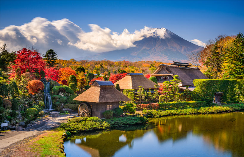 ทัวร์ญี่ปุ่น โตเกียว ใบไม้เปลี่ยนสี  ภูเขาไฟฟูจิ ชั้น 5 วัดอาซากุสะ หมู่บ้านโอชิโนะฮัคไค อุโมงค์ใบเมเปิ้ล  ช้อปปิ้งชินจูกุ 5 วัน 3 คืน สายการบินแอร์เอเชียเอ๊กซ์