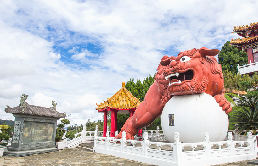 ทัวร์ไต้หวัน  วัดหลงซาน  วัดเหวินหวู่ ท่าเรือเจิ้งปิน หมู่บ้านโบราณจิ่วเฟิน ล่องเรือทะเลสาบสุริยันจันทรา 4 วัน 2 คืน สายการบินไทยไลอ้อนแอร์