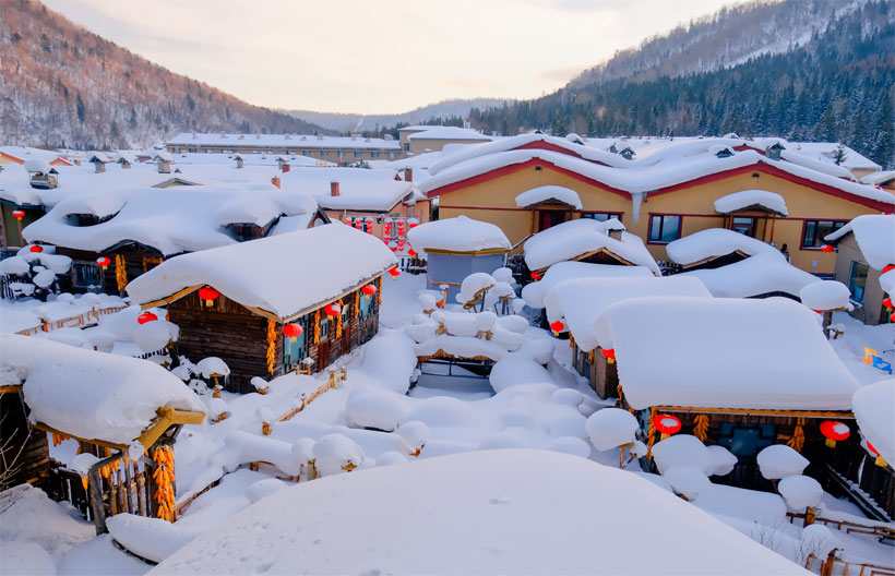 ทัวร์จีน ฮาร์บิน HARBIN INTERNATIONAL ICE AND SNOW FESTIVAL  หมู่บ้านหิมะ 6 วัน 5 คืน สายการบินไนน์ แอร์