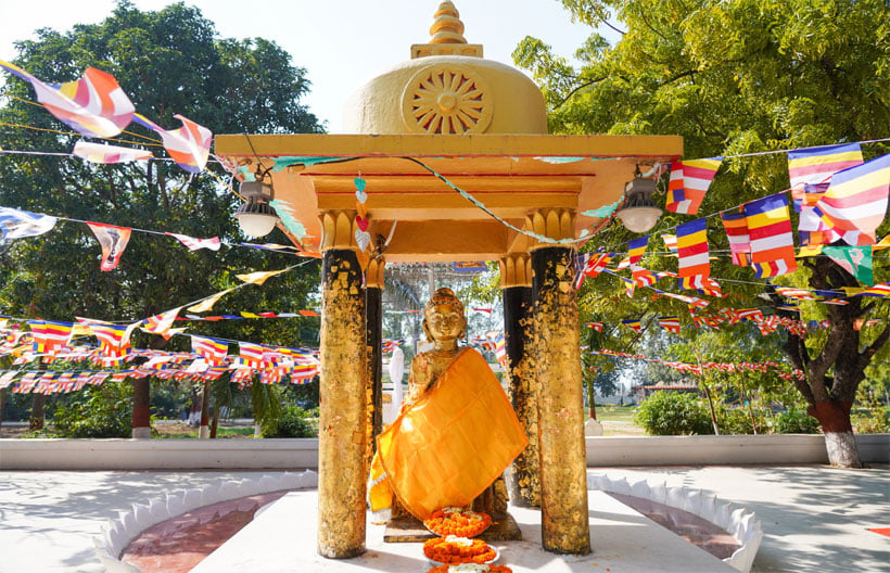 ทัวร์อินเดีย  พุทธคยา พาราณสี สารนาถ  วัดเวฬุวันมหาวิหาร  วัดพระศรีมหาโพธิ์  ล่องเรือแม่น้ำคงคา พิธีคงคาอารตี 4 วัน 3 คืน สายการบินภูฏาน แอร์ไลน์