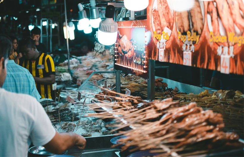 ทัวร์มาเลเซีย ปีนัง วัดเค็ก ลก ซี   จอร์จทาวน์  เดอะท็อป  STREETFOOD TOUR    3 วัน 2 คืน สายการบินไทยไลอ้อนแอร์