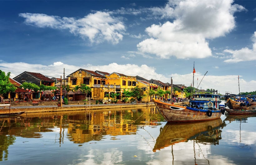 ทัวร์เวียดนามกลาง ดานัง  บานาฮิลล์ เมืองโบราณฮอยอัน ล่องเรือกระด้ง สะพานมังกร APEC PARK 3 วัน 2 คืน สายการบินไทยเวียดเจ็ท แอร์