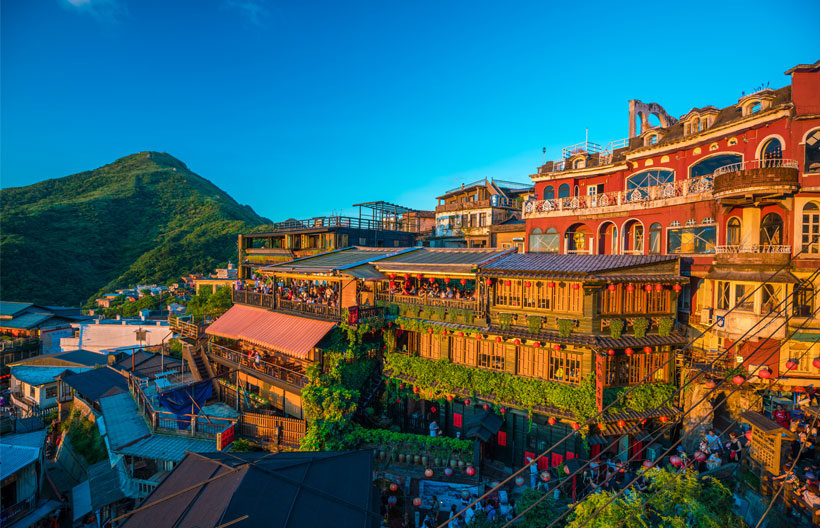 ทัวร์ไต้หวัน หมู่บ้านโบราณจิ่วเฟิน อุทยานแห่งชาติเย๋หลิ่ว  ล่องเรือทะเลสาบสุริยันจันทรา  4 วัน 3 คืน สายการบินไทยเวียดเจ็ท แอร์