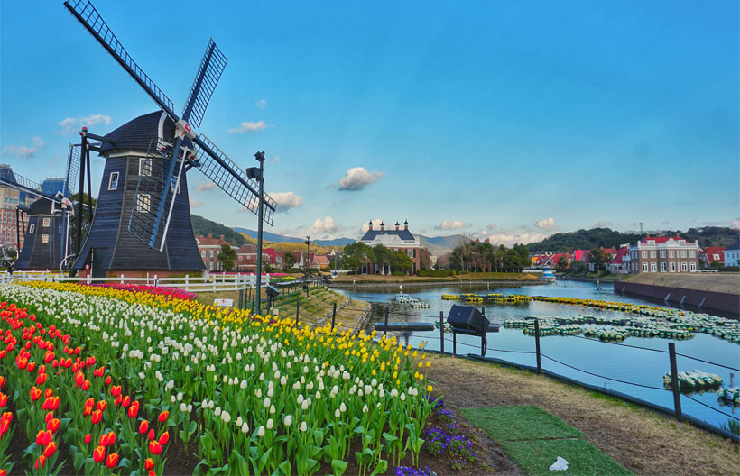 ทัวร์ญี่ปุ่น ฟุกุโอกะ นางาซากิ  Huis Ten Bosch ยูฟุอิน บ่อนรกทะเลเดือด วัดพระนอนนันโชอิน 5 วัน 3 คืน สายการบินไทยเวียดเจ็ท แอร์